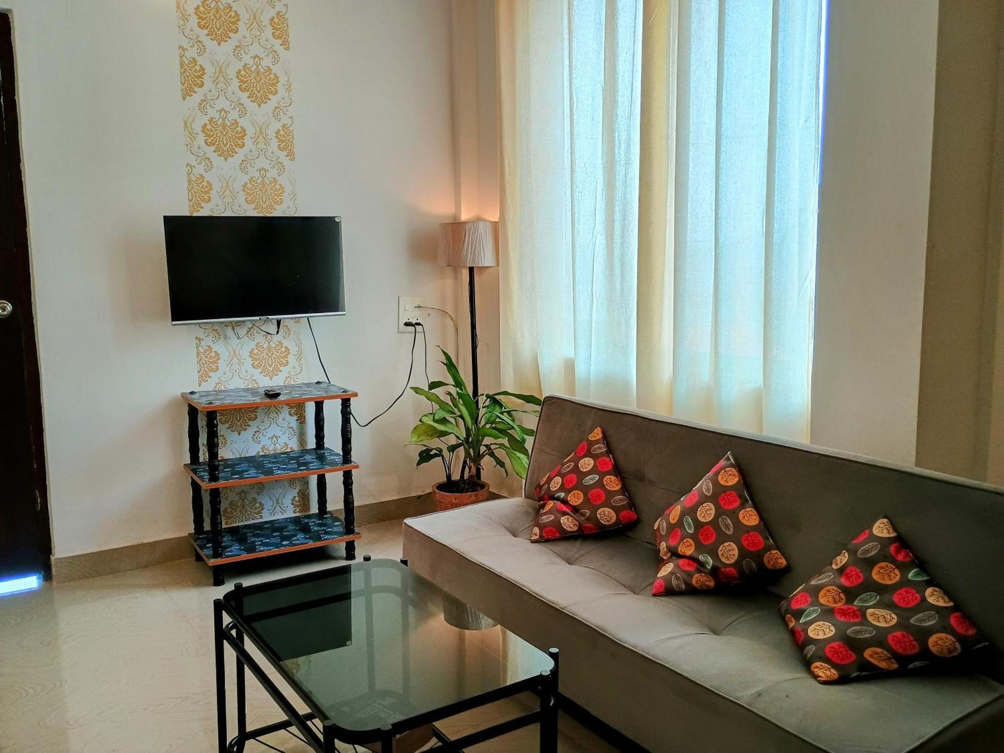 Gs Home On The Bay - Super Sea View Glass Studio Apartment Vagator Luaran gambar