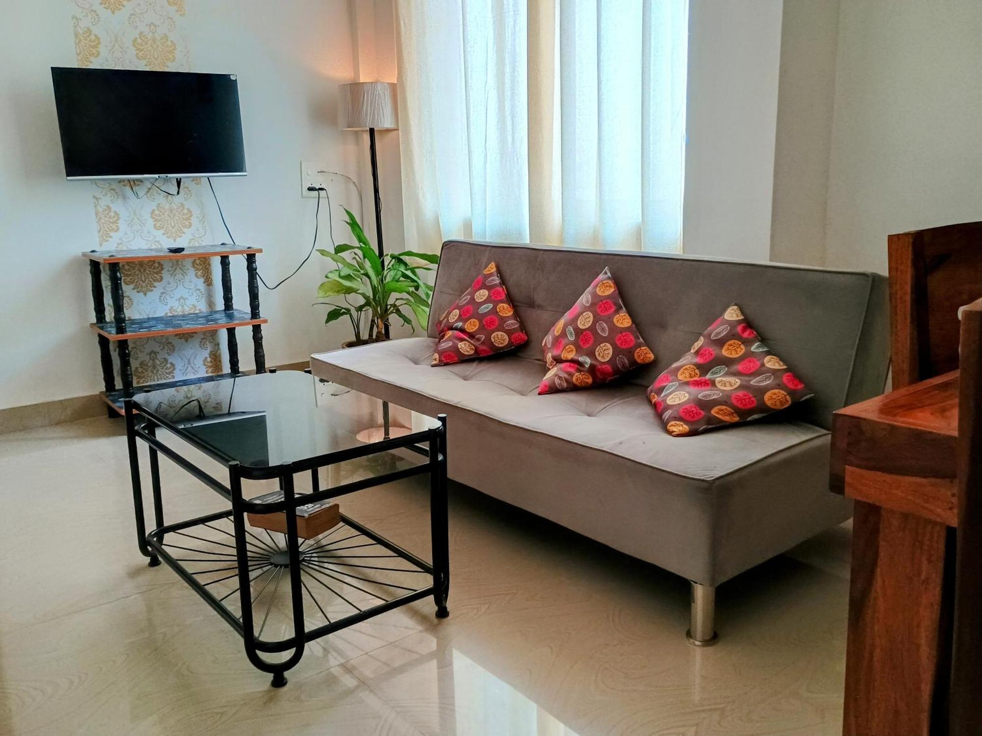 Gs Home On The Bay - Super Sea View Glass Studio Apartment Vagator Luaran gambar